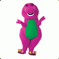 sub square barney thumb
