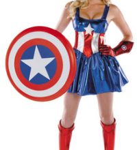 50260 Deluxe Sassy Sexy Captain America Costume large thumb 220x367