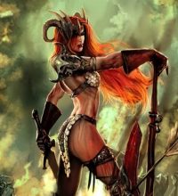 header red sonja cover by nebezial