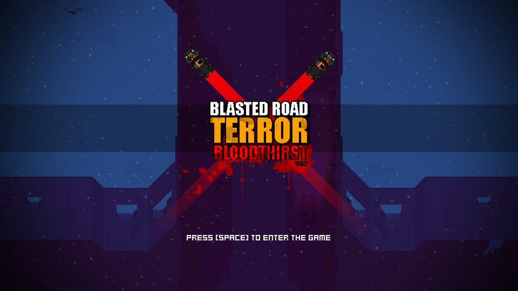 blasted road terror title